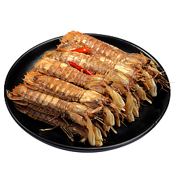 椒盐皮皮虾免抠PNG