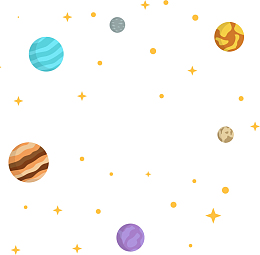 彩色宇宙星球背景