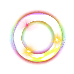 彩色环形光效