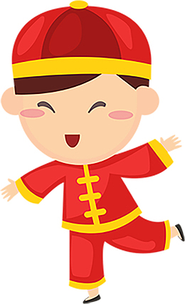 新年大吉猪年送福福娃男孩