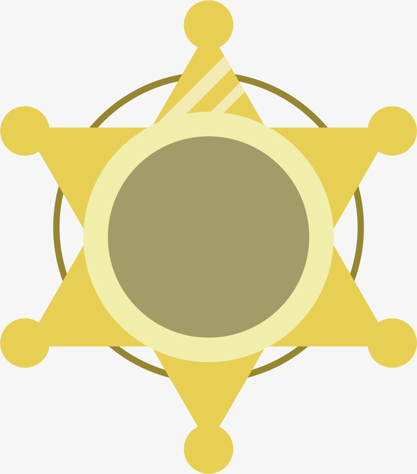 勋章卡通矢量符号