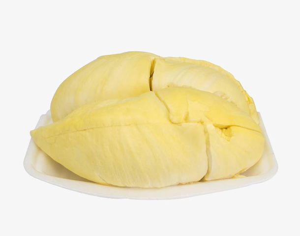 一盘榴莲果肉摄影