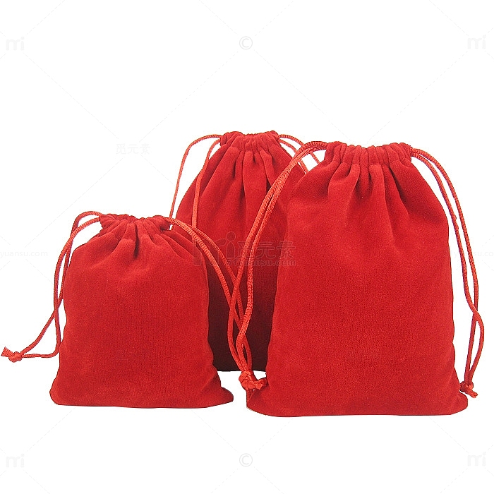 纯红色香囊炭包袋子