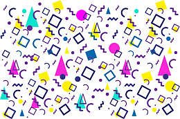 孟菲斯几何花纹