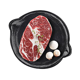 眼肉牛排摄影作品