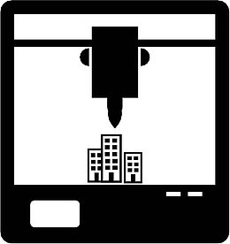 打印机3 d-printer-icons