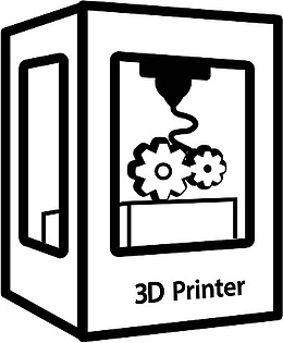 打印机3 d-printer-icons