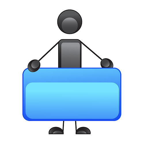 3D商务小人装饰