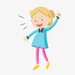 儿童上课举手问答