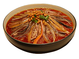 美食水煮鳝鱼粉丝煲