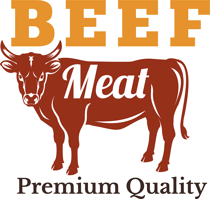 牛肉餐饮标签