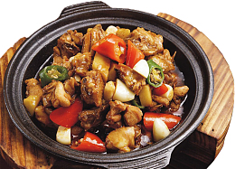 石锅鸡肉