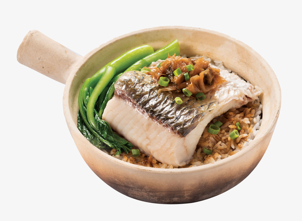 广式煲仔饭鱼腩饭