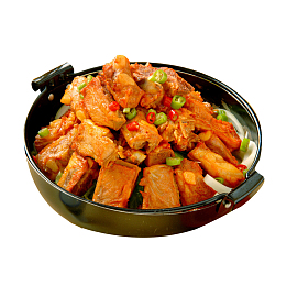 产品实物特色美味烧排骨