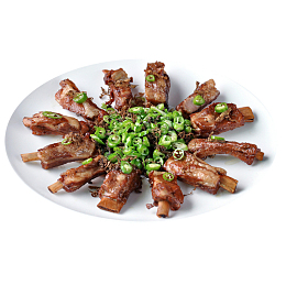 产品实物餐饮美食烧排骨