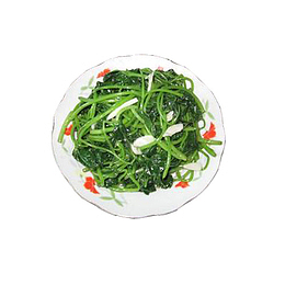 蒜炒番薯叶