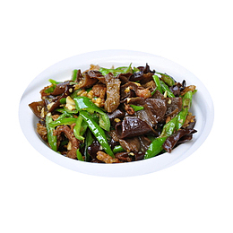 产品实物农家菜木耳炒肉