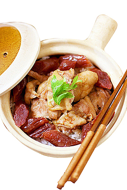 腊味饭 腊味煲仔饭 腊肠饭