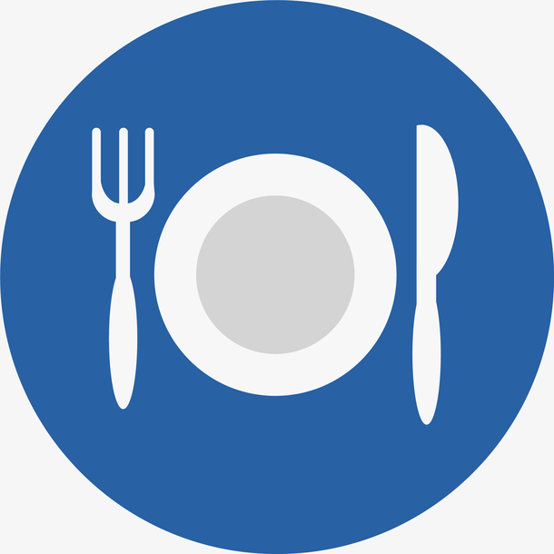 矢量图标手绘卡通餐饮图标