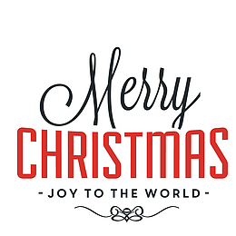 精美圣诞节快乐艺术字