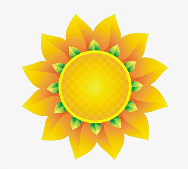 矢量向日葵矢量素材素材免费下载_觅元素