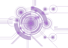 卡通科技梦幻光效装饰线条