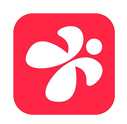 红色彩视app图标