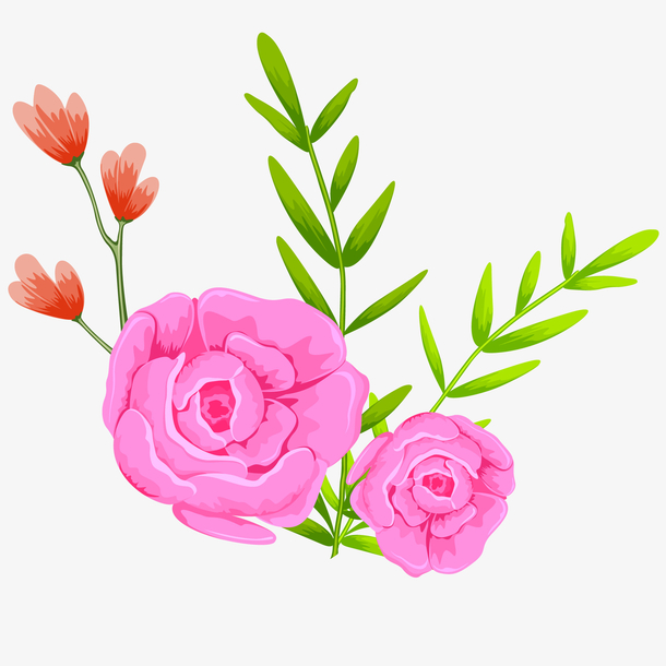 卡通植物花卉设计