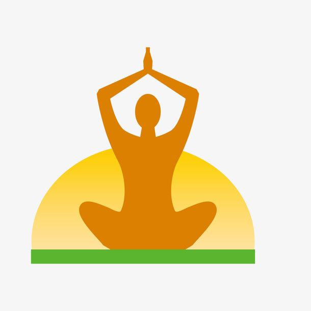 矢量瑜伽logo下载