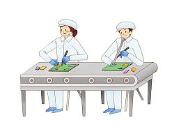 卡通创意流水线免抠图