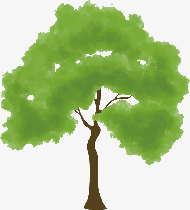 手绘树矢量图下载免抠素材免费下载_觅元素51yuansu.com