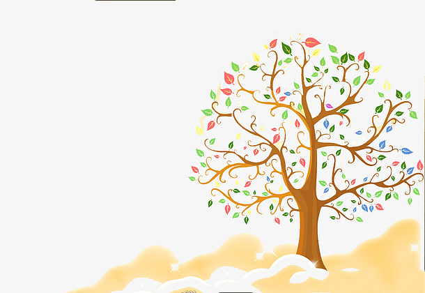 手绘梦想树