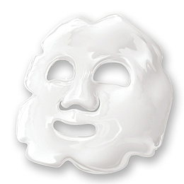 白色胶纸的面膜护肤品