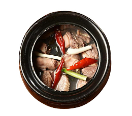 一煲猪脊骨眉豆汤