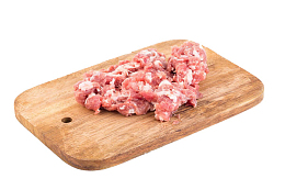 猪肉沫和案板