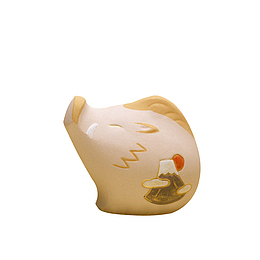 实物十二生肖之生肖猪陶艺作品素