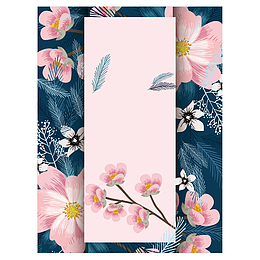 唯美花朵花瓣装饰