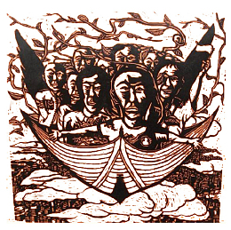 乌托邦理想国木版画