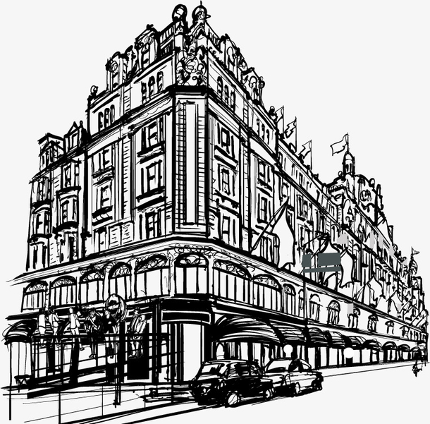 关键词 : 楼房,素描,手绘,黑白[声明] 觅元素所有素材为用户免费分享