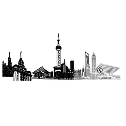上海进博会宣传画免抠图