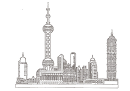 唯美的城市建筑物