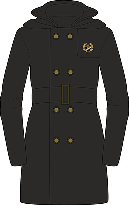 棉服男装矢量冬衣
