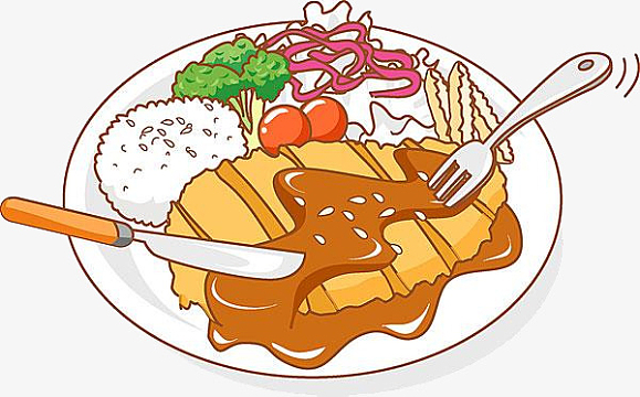 牛排矢量图(1500x1301)png卡通食物(1000x1000)png吃西餐的女孩(857x