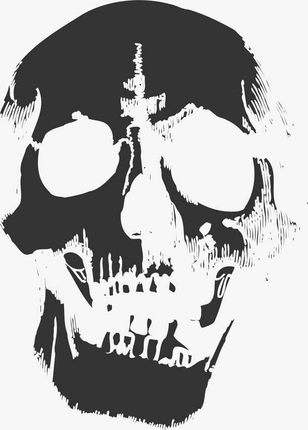 骷髅免抠素材免费下载_觅元素51yuansu.com