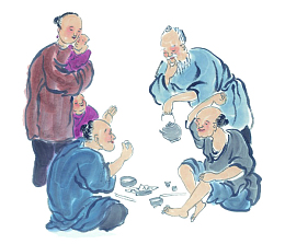 水墨人物