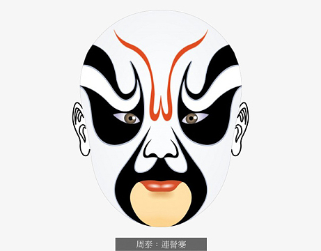 绘脸谱素材_绘脸谱图片元素-觅元素