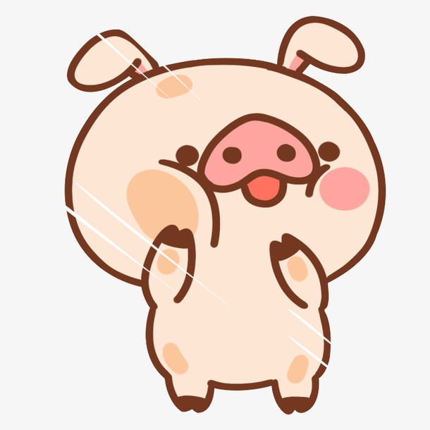 手绘小猪