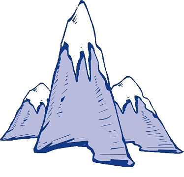 简笔画山峰