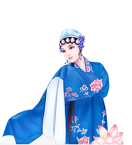 唱戏的女孩