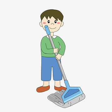 人物插画矢量图形aipng打扫卫生aipng打扫卫生aipng矢量扫把png万圣节